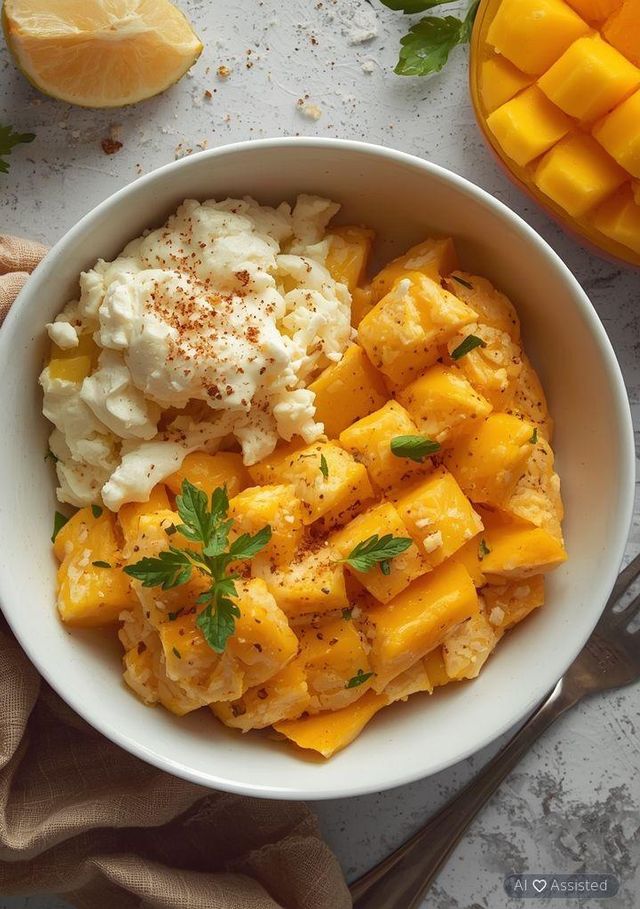 Mango Cottage Cheese