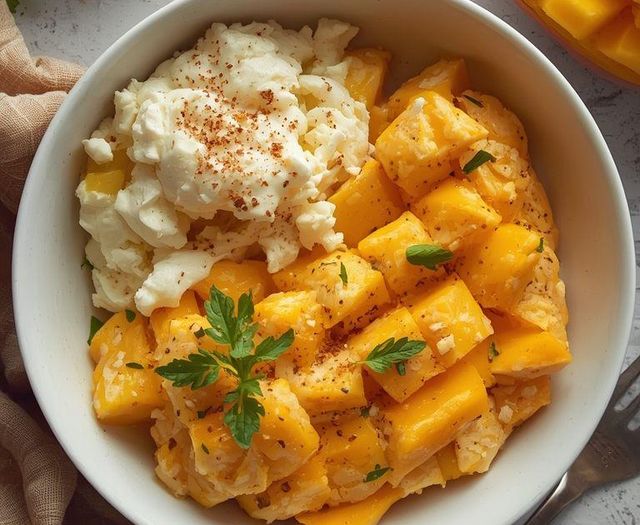 Mango Cottage Cheese