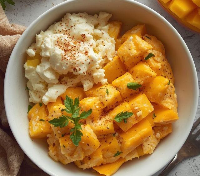 Mango Cottage Cheese