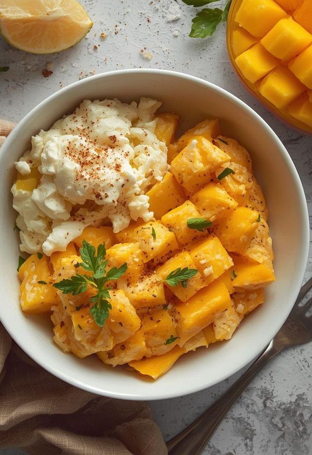 Serek z mango