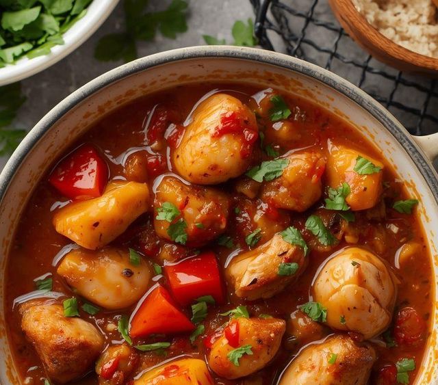 Gulasch vom Geflügel