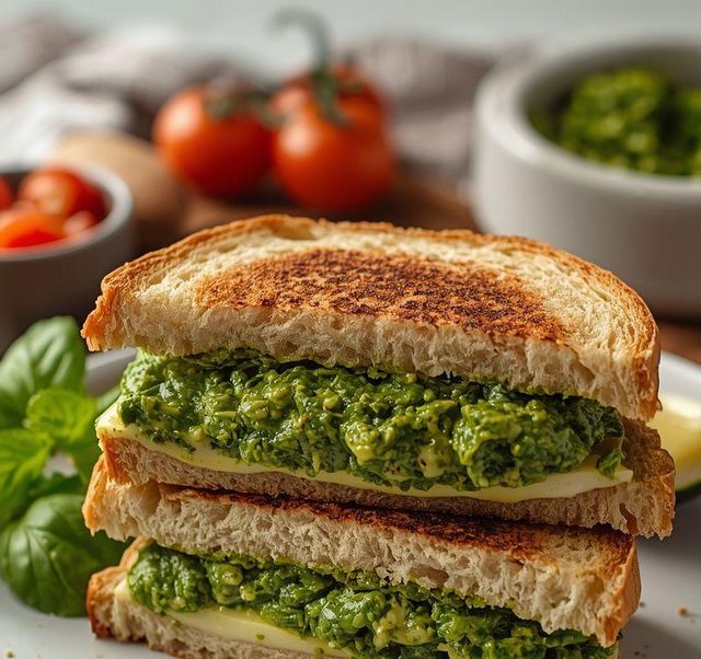 Pesto Sandwiches