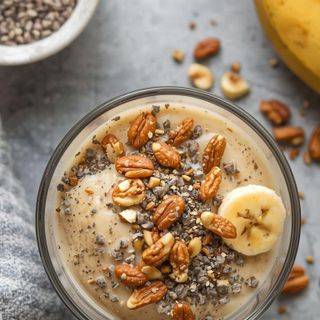 Bananen-Nuss Chia Pudding