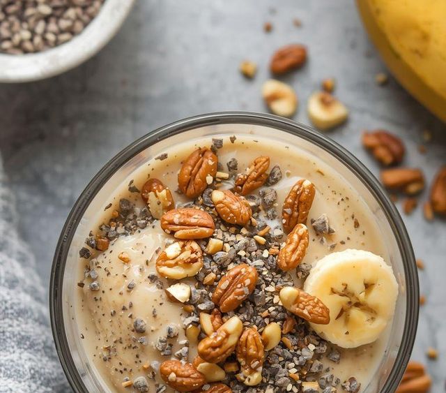 Banana-Nut Chia Pudding