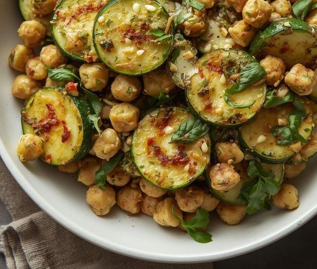 Zucchini with Pesto