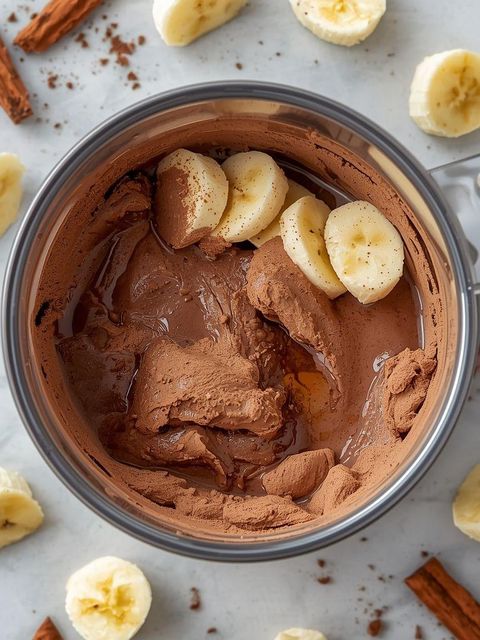 Lody bananowo-czekoladowe