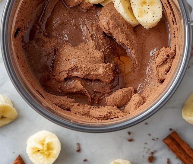 Lody bananowo-czekoladowe