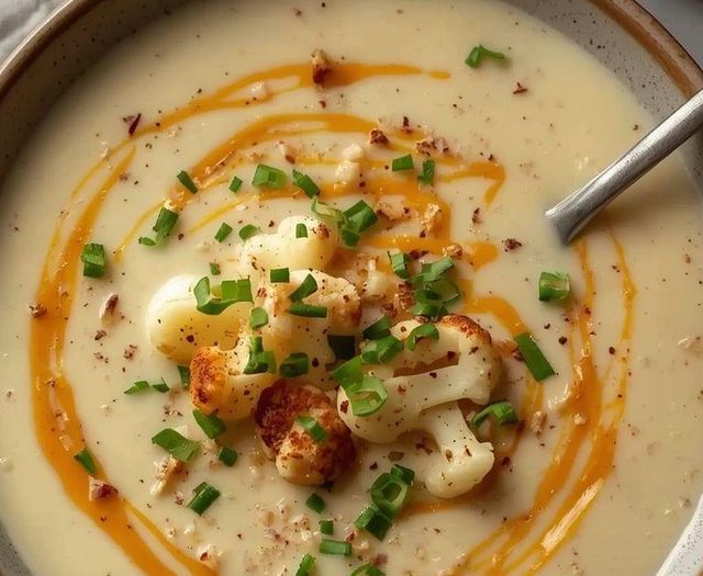 Cream Soup with Cauliflower