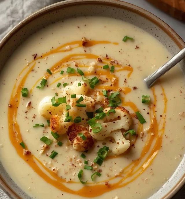 Cream Soup with Cauliflower