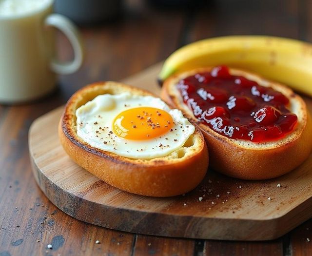 Owsianka z bananem, migdałami i suszoną żurawiną (wersja bez laktozy)