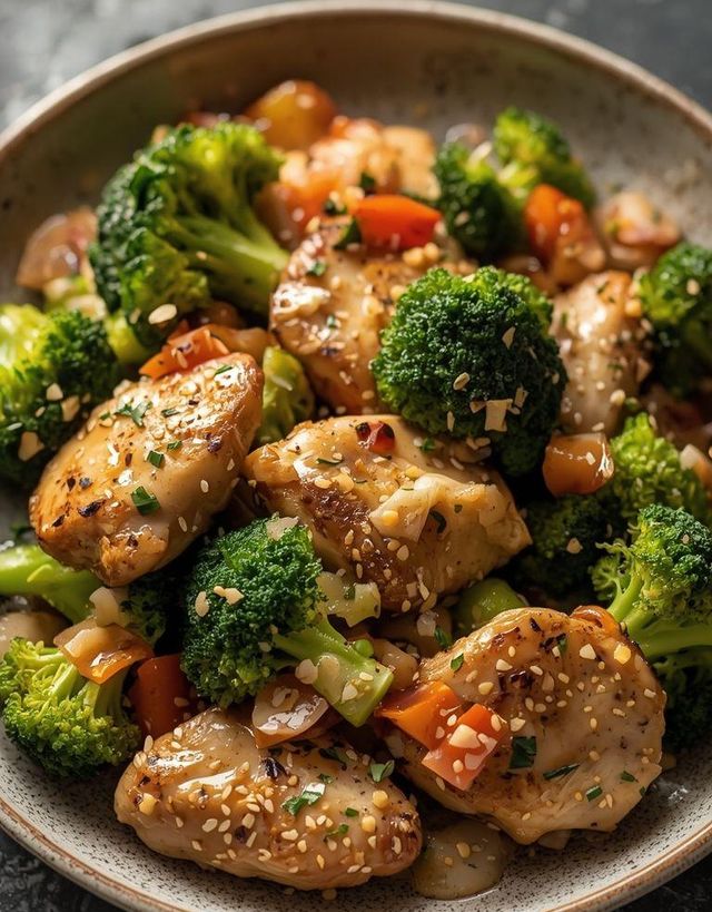 Hähnchen mit Brokkoli