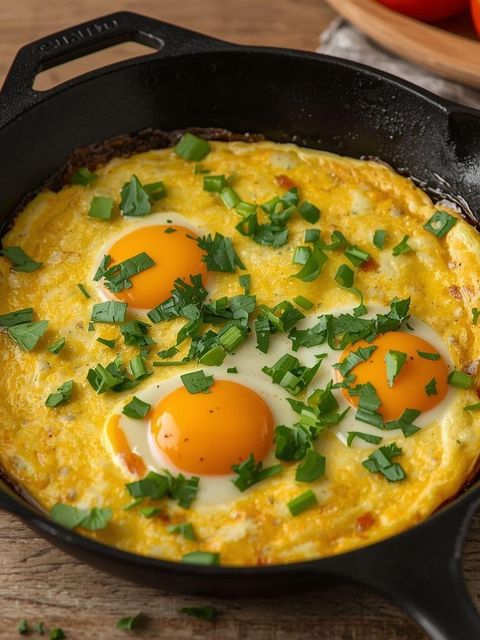 Omlet z pieca na słodko