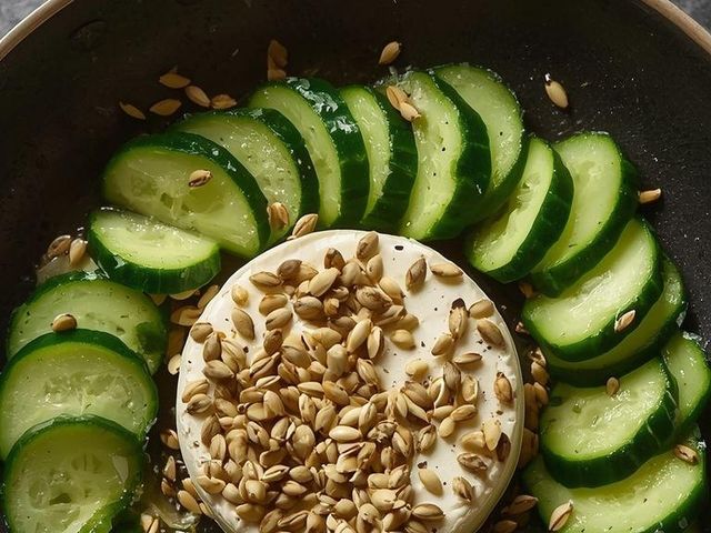 Rustic Cheese with Seeds