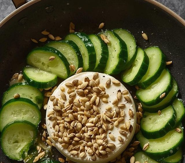 Rustic Cheese with Seeds