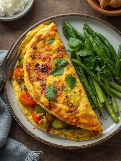Gemüseomelette