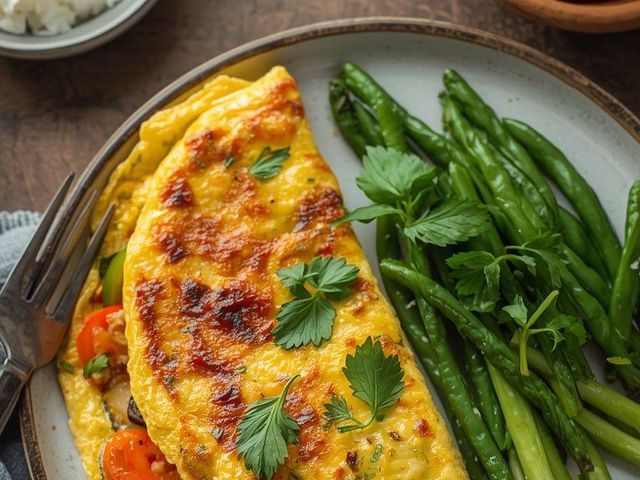 Vegetable Omelette