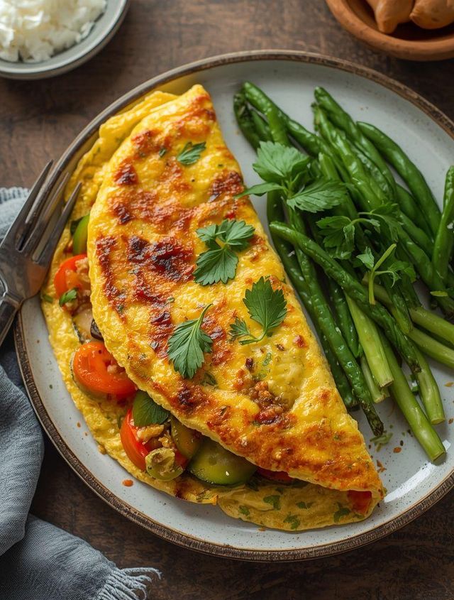 Vegetable Omelette