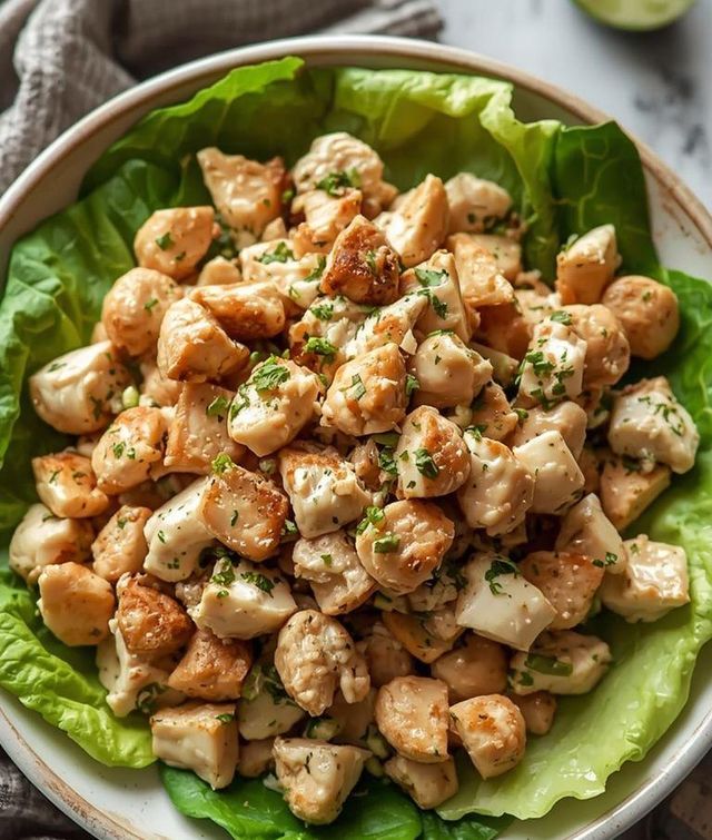 Amerikanischer Hühnchensalat - Magdalenas Version
