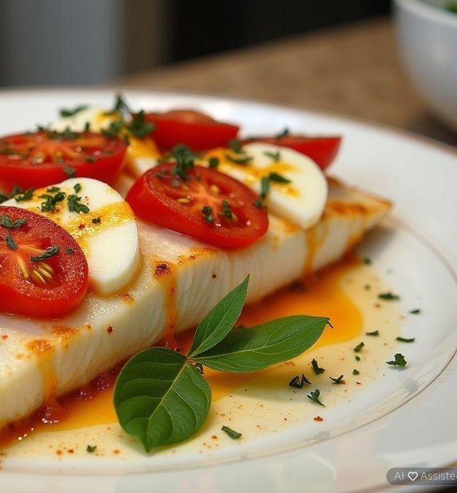 Kanapki z mozzarellą, słonecznikiem i pomidorem