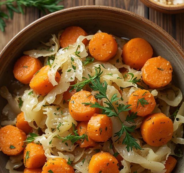Sauerkraut with Carrots