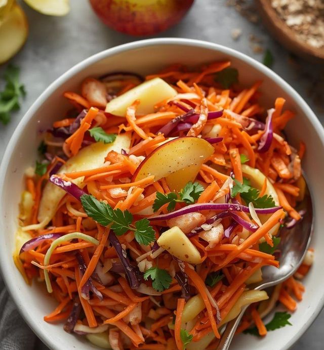 Carrot and Apple Slaw