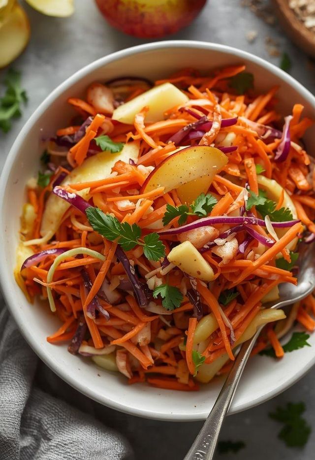 Carrot and Apple Slaw