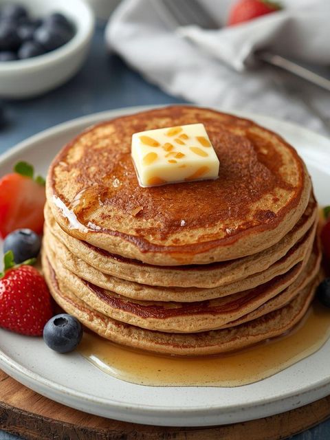 Whole Grain Wheat Pancake