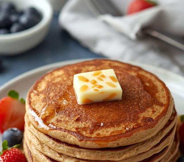 Whole Grain Wheat Pancake