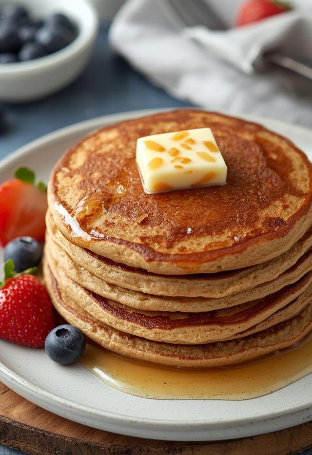 Whole Grain Wheat Pancake