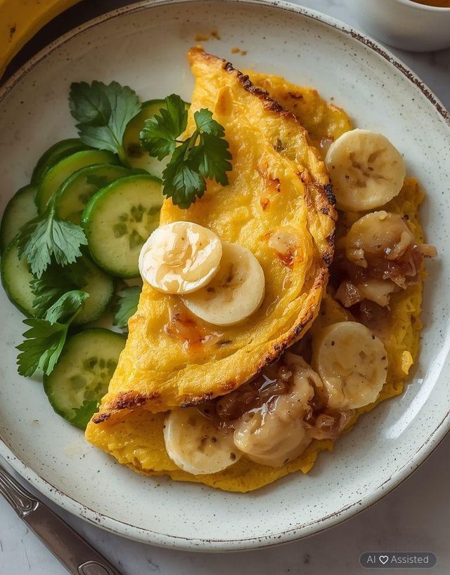 Banana Breakfast Omelette