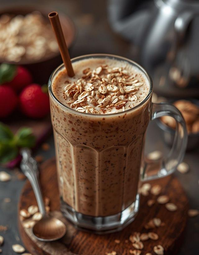 Haferdrink mit Jaglanka