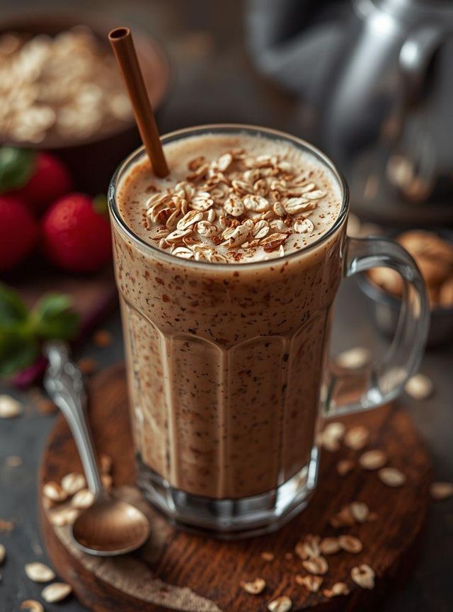 Haferdrink mit Jaglanka