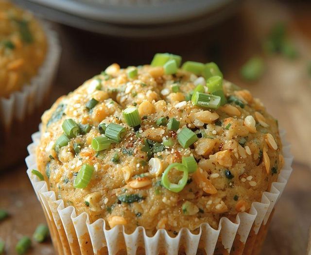 Muffin jaglany z cukinią
