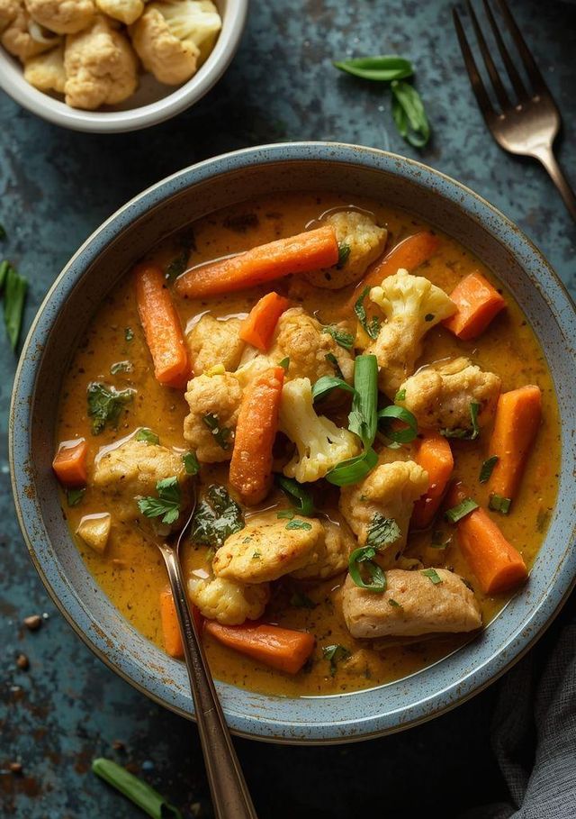 Blumenkohl-Curry mit Karotten