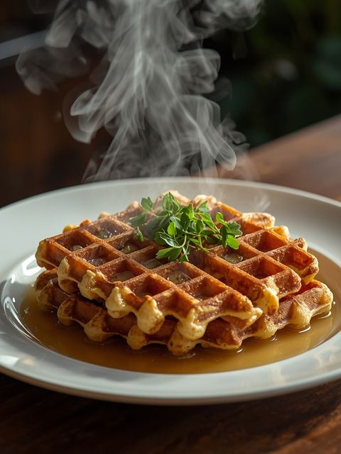 Haselnusswaffeln