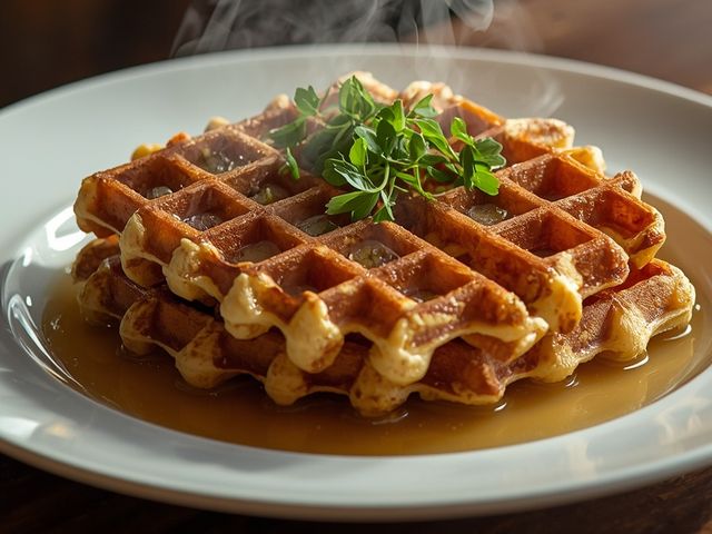 Wafle orzechowe