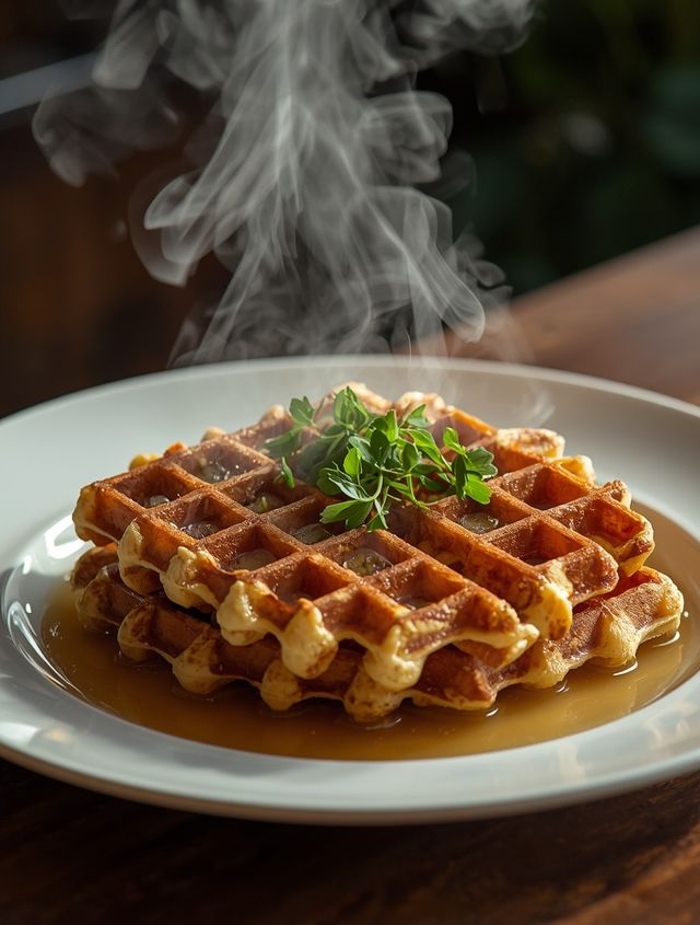Haselnusswaffeln