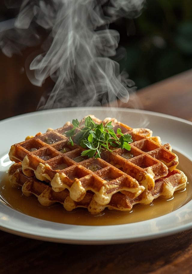 Haselnusswaffeln