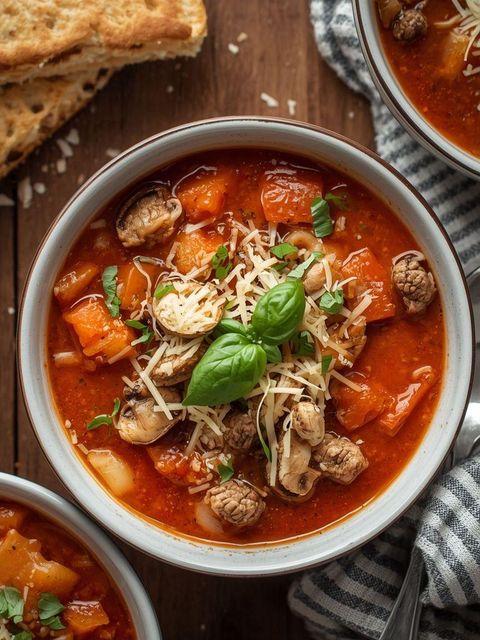 Pizza Soup