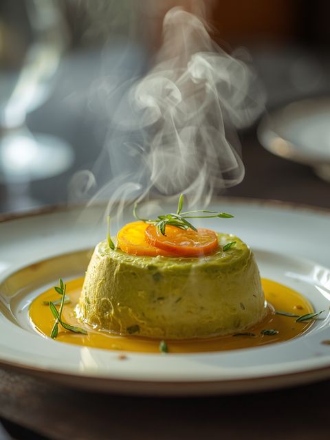 Orange-Avocado Mousse