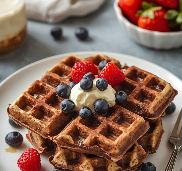 Chocolate Waffles