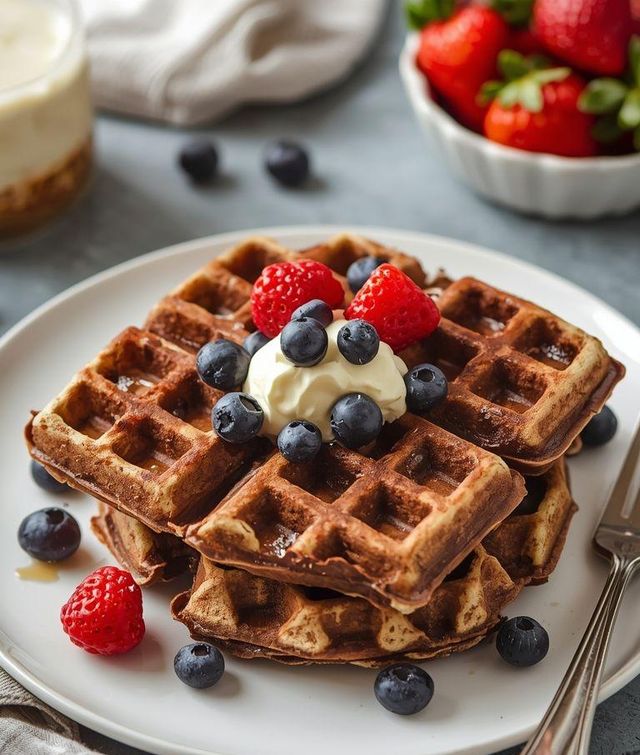 Chocolate Waffles