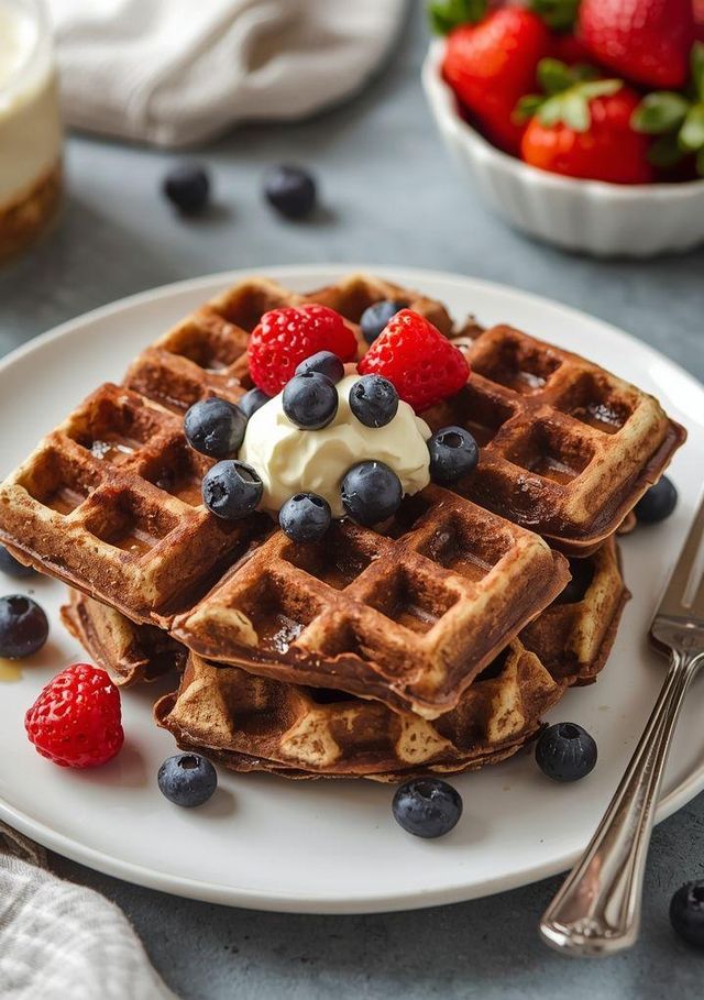 Chocolate Waffles
