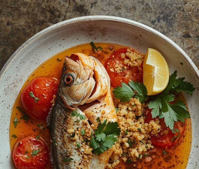 Fisch auf Griechisch