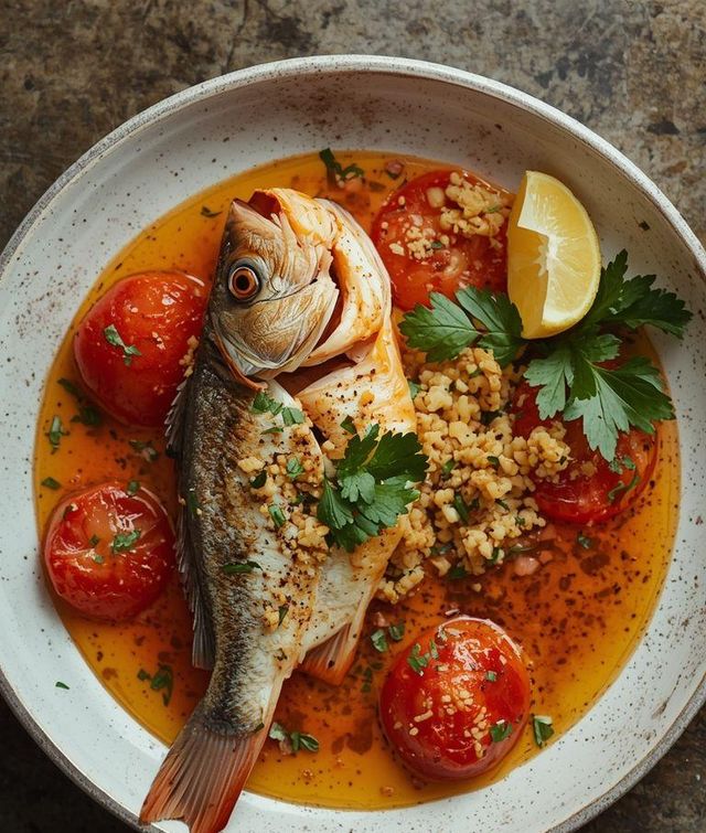 Fisch auf Griechisch