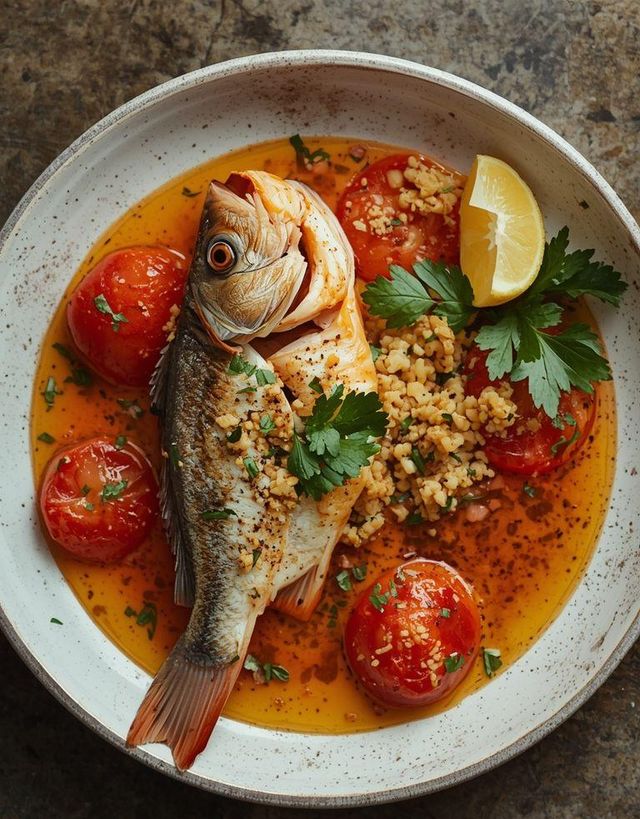 Fisch auf Griechisch