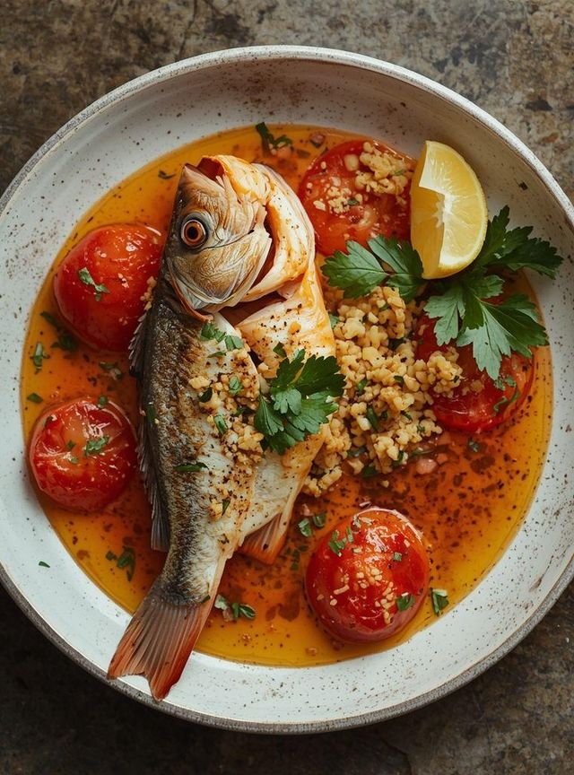 Fisch auf Griechisch