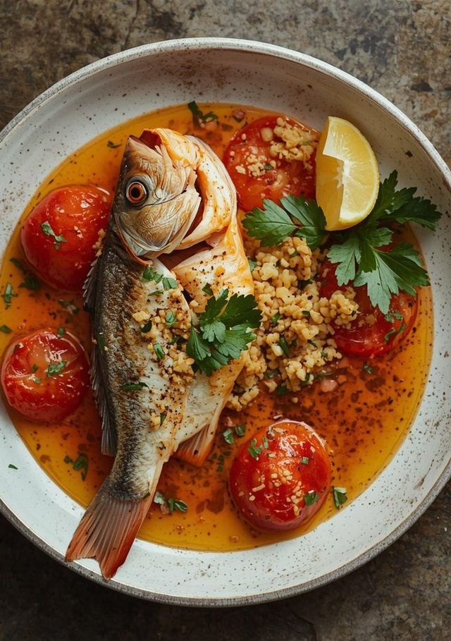 Fisch auf Griechisch