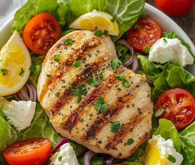Caesar Salad with Chicken