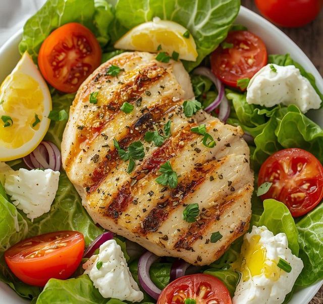 Caesar Salad with Chicken
